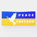 Recherche de de paix de drapeau signes Bleu et jaune