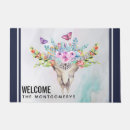 Search for skull doormats Watercolor