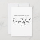 Search for makeup cards invites Hair