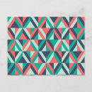 Search for coral teal cards Vintage