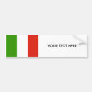 Recherche de drapeau l italie voiture autocollants Pays