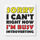 Search for introverted magnets Introverts