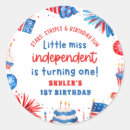 Recherche de mademoiselle autocollants 1er anniversaire