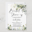 Search for eucalyptus leaves bridal shower invitations Simple