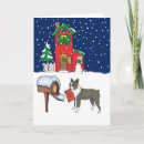 Search for boston terrier christmas cards Winter
