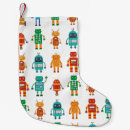 Search for robot christmas stockings Background