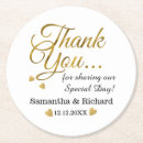 Search for favors wedding coasters Thank you