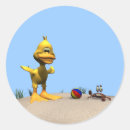 Search for cartoon beach stickers Crab