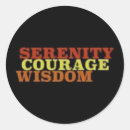 Search for wisdom stickers Courage