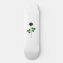 Search for rose flower skateboards Black