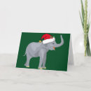 Search for wild christmas cards Elephant