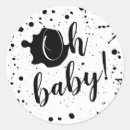 Search for splatter stickers Baby shower
