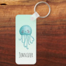 Search for cute jellyfish keychains Under the sea