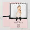 Search for stripes sweet 16 invitations Elegant