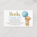 Recherche de baby shower book request Bleu