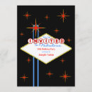 Recherche de las vegas sign invitations Unique