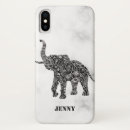 Recherche de éléphant floral iphone coques Gris