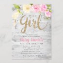 Search for rustic country baby shower invitations Wood