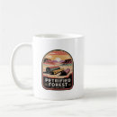 Search for petrified wood mugs Petrified forest national park