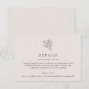 Search for classic wedding enclosure cards Traditional