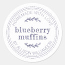 Recherche de muffin autocollants Fabriqué avec amour