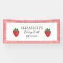 Search for berry first birthday banners Summer