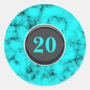 Search for blue marble stickers Turquoise