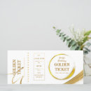 Recherche de golden ticket invitations Pour tous
