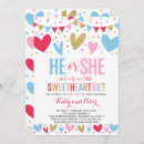 Recherche de valentine baby reveal invitations Amour