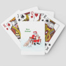 Search for santa playing cards Cat