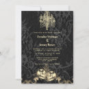 Search for elegant halloween wedding invitations Skeletons