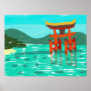 Search for itsukushima shrine posters Japanese