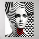 Search for black and white eye art Modern