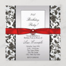 Search for black tie birthday invitations Party