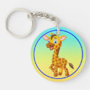 Search for baby giraffe keychains Safari