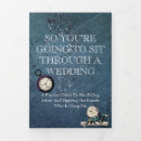 Search for funny wedding programs Elegant