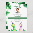 Search for trex invitations Watercolor