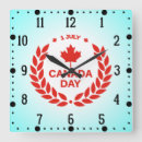 Search for canada day clocks Celebration