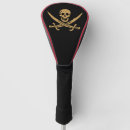 Search for pirate golf head covers Skull and crossbones