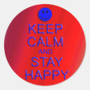 Search for keep calm and party on stickers Round
