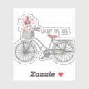 Search for riding bicycle stickers Cute
