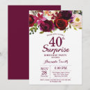 Recherche de burgundy invitations Rouge