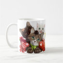 Recherche de trois coeurs tasses Animaux