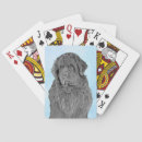 Search for newfoundland playing cards Dog