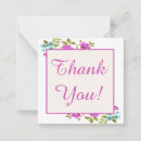 Search for generic thank you cards Pink