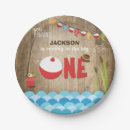 Search for fish birthday plates Baby shower