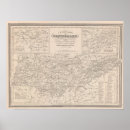 Search for distances posters Lithographed