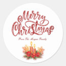 Search for red candles stickers Winter