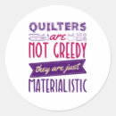 Search for quilter stickers Funny