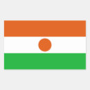 Recherche de le niger autocollants Drapeau du niger